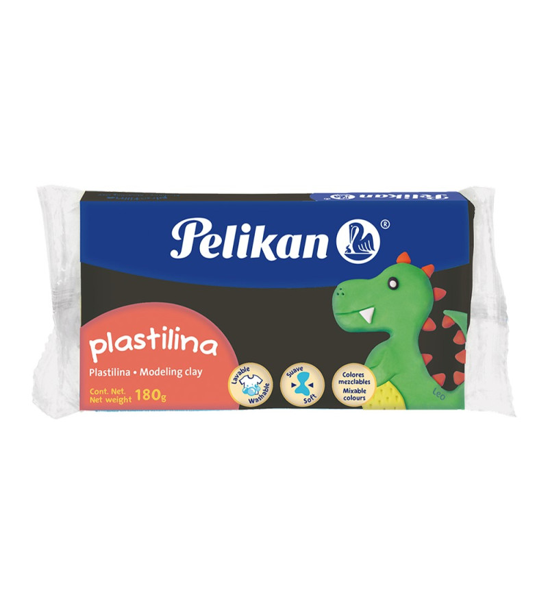PLASTILINA MARQUETA NEGRA PELIKAN