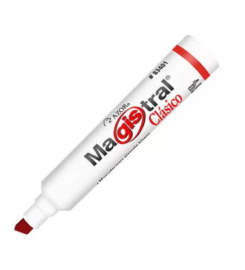 MARCADOR MAGISTRAL CLASICO ROJO