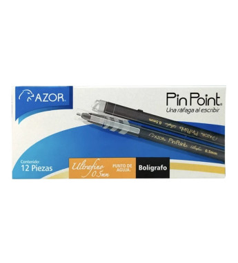 BOLIGRAFO PIN POINT ULTRAFINO NEGRO