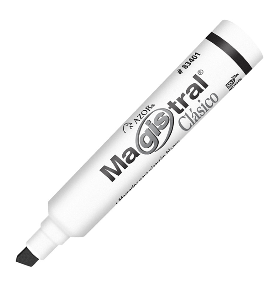 MARCADOR MAGISTRAL CLASICO NEGRO