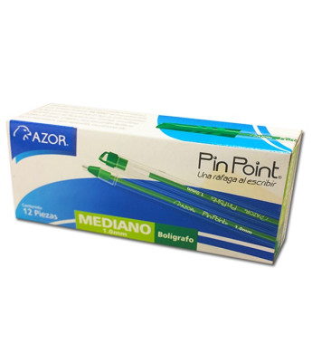 BOLIGRAFO PIN POINT MEDIANO VERDE