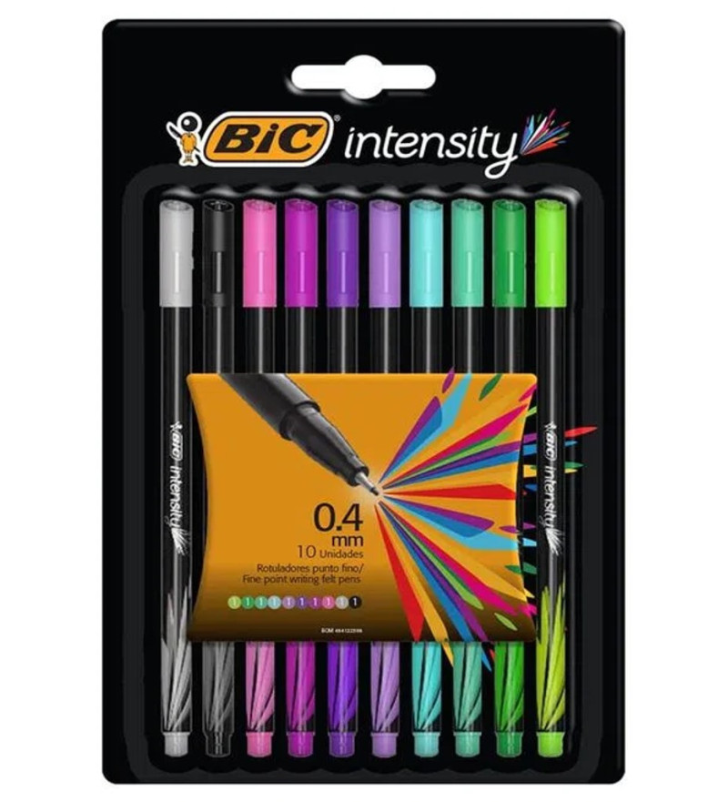 ROTULADOR INTENSITY C/10 BIC