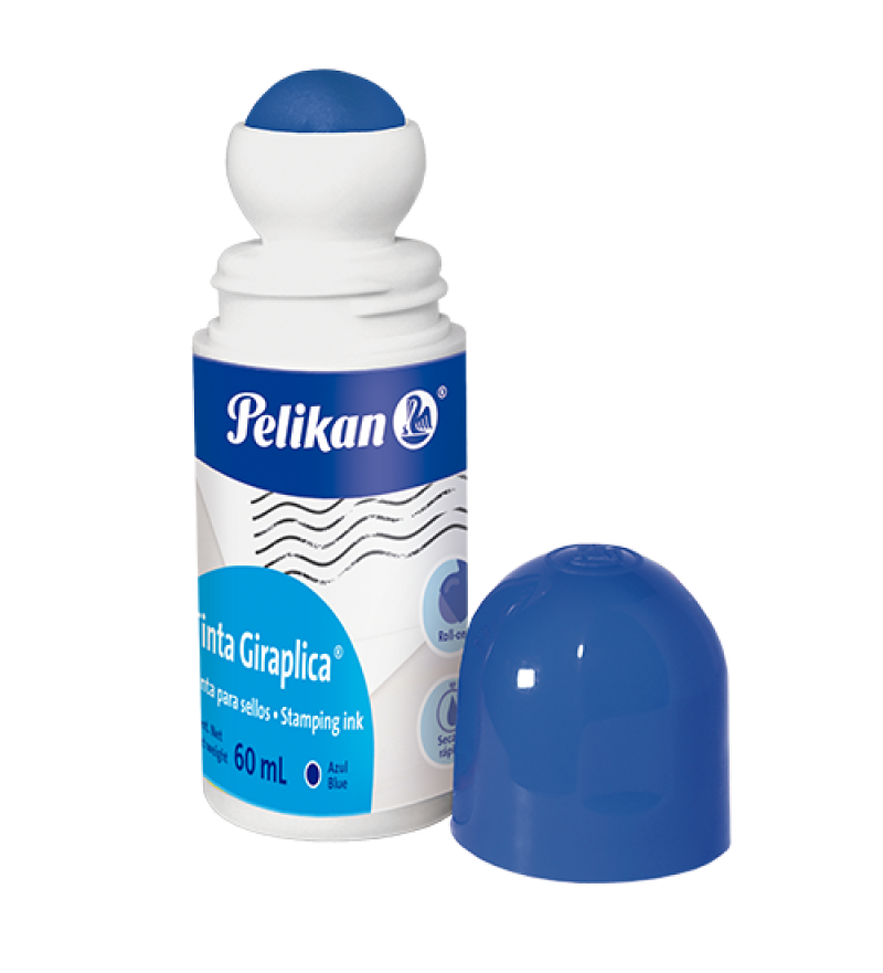TINTA PARA SELLO AZUL. PELIKAN